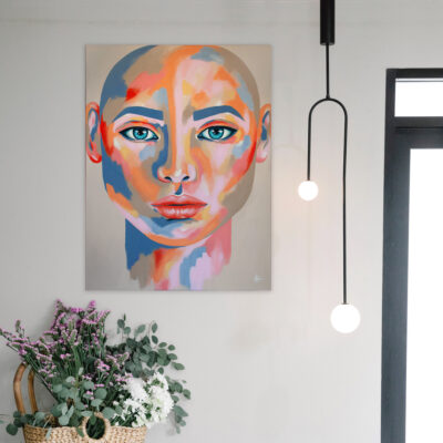 Modern schilderij NEKA - interieur inspiratie - Kunt | CLM Art
