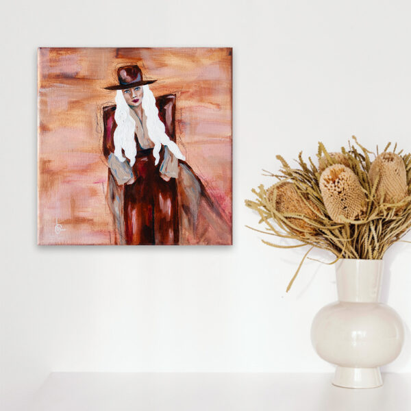 Schilderij HANNAH - moderne kunst - Western stijl - fashion | CLM Art