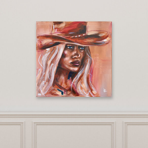 Schilderij JOLIE - moderne kunst - Western stijl - fashion | CLM Art